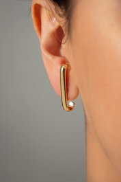 Heliophilia Silver Pendientes CKP9141 Dorados de Metal